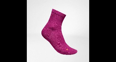 Bauerfeind Run Ultralight Mid Cut Socks, Women, Berry, 35-37 - 1 Paar