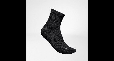 Bauerfeind Run Ultralight Mid Cut Socks, Women, Zwart, 41-43 - 1 Paar