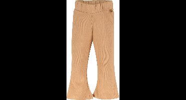 4President - Meisjes Flared Pants - Camel - Maat 110