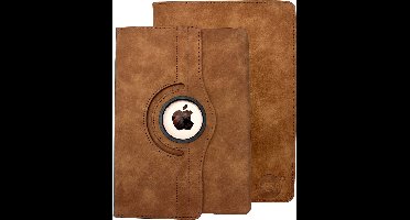 HEM Silky Brown iPad hoes geschikt voor iPad Pro 12.9 (2015 / 2017) - 12.9 inch Draaibare Autowake Cover - iPad Pro 2015 / 2017 hoes - iPad Pro 12.9 1 / 2 Hoes - 1e / 2e generatie hoes