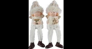 Countryfield Engel Ginnie S - goud - per 2 stuks