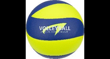 Avento Volleybal PU gelamineerd - Match Pro - Soft Touch - Blauw/Geel