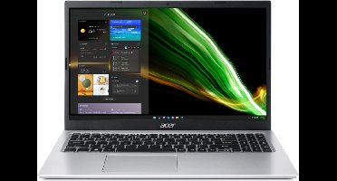 Acer Laptop Aspire 3 A315-35-C1K2 15.6" Intel Celeron 4 GB RAM 128 GB SSD Pure Silver - QWERTZU Luxemburg toetsenbord