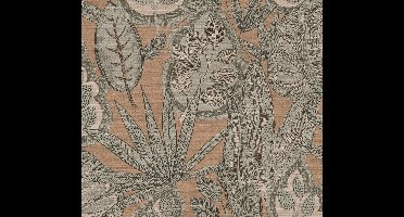 FANTASIE BLADEREN BEHANG | Botanisch - Roze Grijs Taupe Braun - LivingWalls Famous Garden