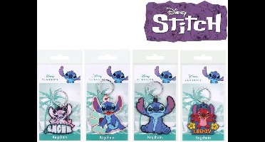 Disney - Lilo & Stitch - Sleutelhanger Set - 4pcs