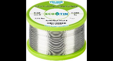 Felder ISO-Core Ultra Clear SAC305 Soldeertin Spoel Sn96,5Ag3Cu0,5 0.500 kg 0.5 mm