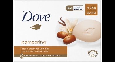 Dove Beauty Cream Bar 4 x 90 g - Pampering