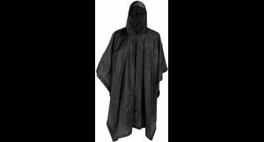 New Age Devi - "Herbruikbare Regenponcho voor Volwassenen - Zwart