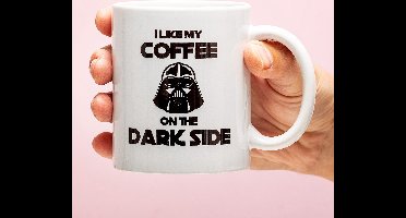 Ditverzinjeniet.nl Mok I like my coffee on the dark side