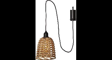 Star Trading accu hanglamp Twine bruin