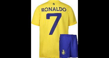 Ronaldo Al-Nassr Voetbaltenue Thuis - 2025-2026 - Voetbal Tenue Kinderen - Shirt en Broekje - Jongens en Meisjes - Volwassenen - Heren en Dames - Maat 152