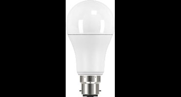 Integral LED lamp B22 4.3W 806lm 2700K Mat Niet-Dimbaar A60 Energielabel B | B22d / Ba22d (Ø2,2cm) | Extra Warm Wit | 4.3 watt | 50.000 Branduren