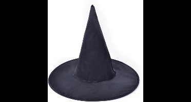 Rubies Verkleed heksenhoed - zwart - voor volwassenen - Halloween hoofddeksels