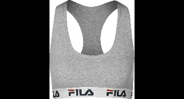 Fila - Woman Bra Elastic Band - Dames Ondergoed - XS - Grijs