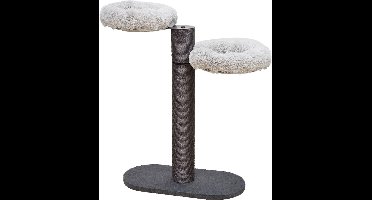 Ebi - Krabpaal - Kat - Krabpaal Skye 80x40x101cm Antraciet/wit - 1st