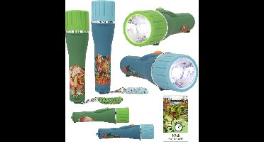 Depesche - Dino World zaklamp met timer