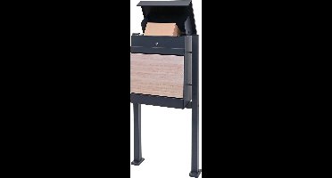 Brulo pakketbrievenbus met onderstel - brievenbus - pakketbox - pakketbox - grote pakketten