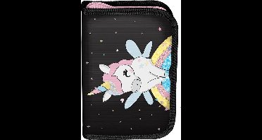 Unicorn Gevuld Etui, Dream Big - 19,5 x 13 x 3,5 cm - 22 st. - Polyester