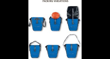 VAUDE Aqua Back Single, achterste tas, Unisex fiets-sport achterzakken