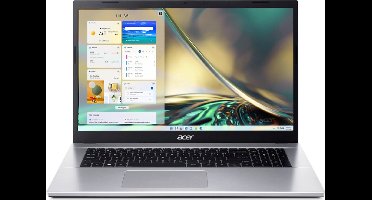 Acer Aspire 3 A317-54-51S4 Intel® Core™ i5 i5-1235U Laptop 43,9 cm (17.3") Full HD 16 GB DDR4-SDRAM 512 GB SSD Wi-Fi 5 (802.11ac) Windows 11 Home Zilver