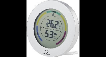 Renkforce RF-5235480 Thermo- en hygrometer Zilver
