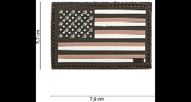 101 Inc Embleem 3D Pvc Sovjet Desert  14020