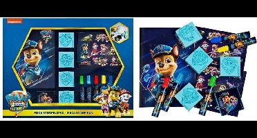 Paw Patrol Mega Stempel Set + Kleurboek en Stickers