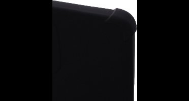 LuxeBass Hoesje geschikt voor Apple iPhone 13 - Anti Shock - Zwart