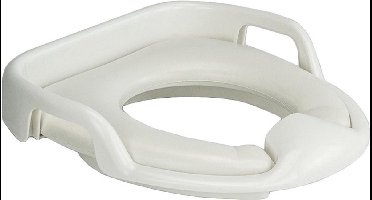 Universele Toiletbril met Handvaten voor Kinderen | Kinder Toiletzitje Toiletstoel | WC-bril Verkleiner voor Peuters en Kleuters | Wit LB-A23