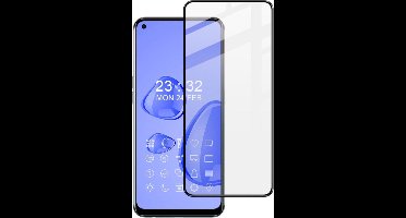 LuxeBass Full Glas screenprotector geschikt voor - Oppo Reno 5 Lite - Transparant - Volledige dekking - Premium Glas - beeldscherm - scherm - tempered glas
