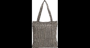 Beagles Navarra Shopper - Pied de poule Zwart