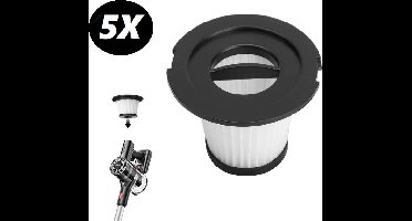 Hepa Filter voor Tocmoc T200/T185 Moosoo  /Moosoo 5 stuks Originele Stofzuiger Accessoires Vervanging Filter Handheld Draadloze Stofzuiger