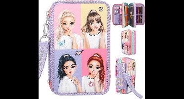 Depesche - TOPModel 3-vaks gevulde etui - SNAP SHOTS