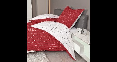 Zensation Dallas - Dekbedovertrek Hotel - 240x200/220 + 2 kussenslopen 60x70 - Rood