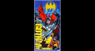 Batman Gotham strandlaken - 70 x 140 cm - Batman en Robin - Katoen