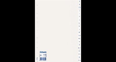 Esselte 100144 - Index A4 - A-Z - 11-gaats