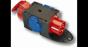 PCE 3-Voudige Verdeelstekker / CEE Apparaatstekker 5-Polig 16A/250V/400V