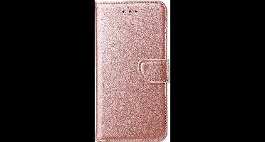 Hoesje geschikt voor Samsung Galaxy S23 FE | Book Case | Boekhoes met Pasjeshouder | Portemonneehoesje met Kaartenhouder - Rosegoud