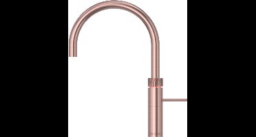 Quooker Fusion Round Rose Koper met Combi Boiler + CUBE