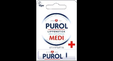 Purol Medi Lip Stick Blister - 6 Stuks - Voordeelverpakking