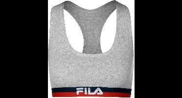 Fila - Woman Bra Elastic Band - Dames Top - XL - Grijs