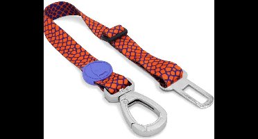 Morso - Honden Autogordel Gerecycled Urban Lizard Rood
