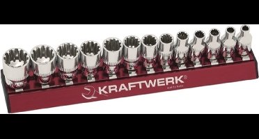 Kraftwerk - Doppenassortiment 1/4 " 13-delig