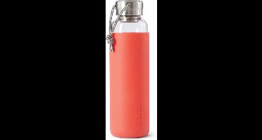 Black+Blum Glazen Waterfles - 600ml - Rood