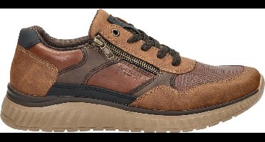 Rieker Sneakers bruin Textiel - Maat 43