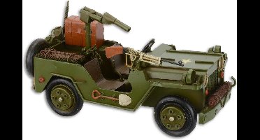 MadDeco - Blikken - leger - jeep - zeer - gedetailleerd - legerjeep