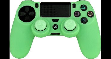 FR-TEC PS4 Siliconen Controller Skin met Thumb Grips - Glow In The Dark