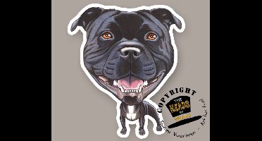 Magneet Hond Staffordshire Bull Terrier