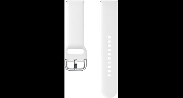 Samsung Siliconen bandje - Samsung Galaxy Watch Active - wit