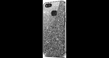 Glitter Hoesje geschikt voor Huawei P10 Lite Siliconen TPU Case Zwart - Bling Cover van iCall
